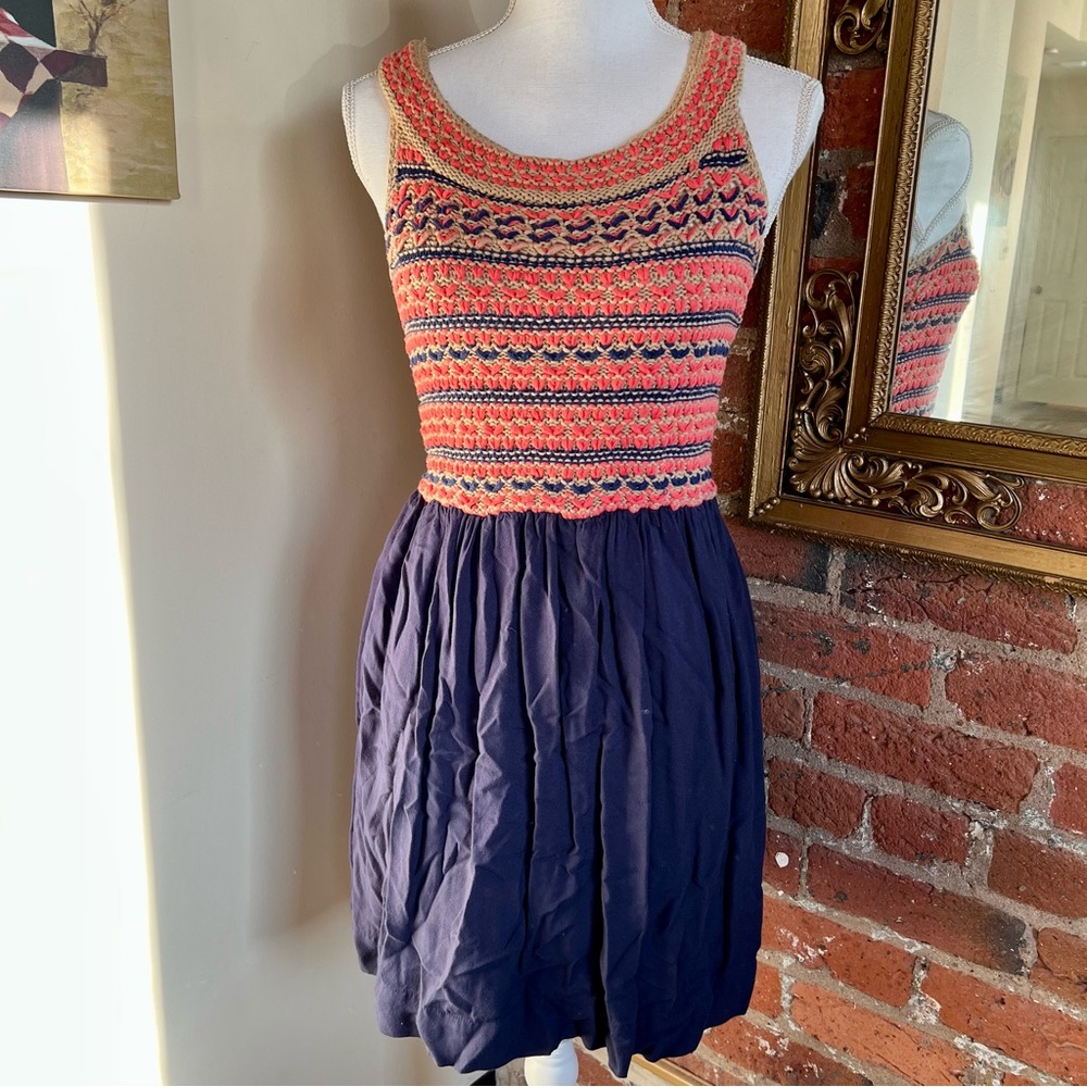 Anthropologie Crochet Dress